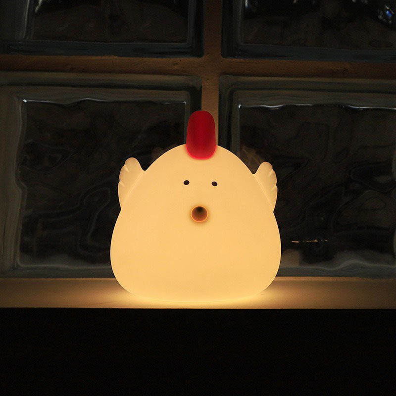 Cartoon Silicone Little Fat Table Lamp