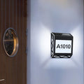 Square Stainless Steel PP Outdoor Light