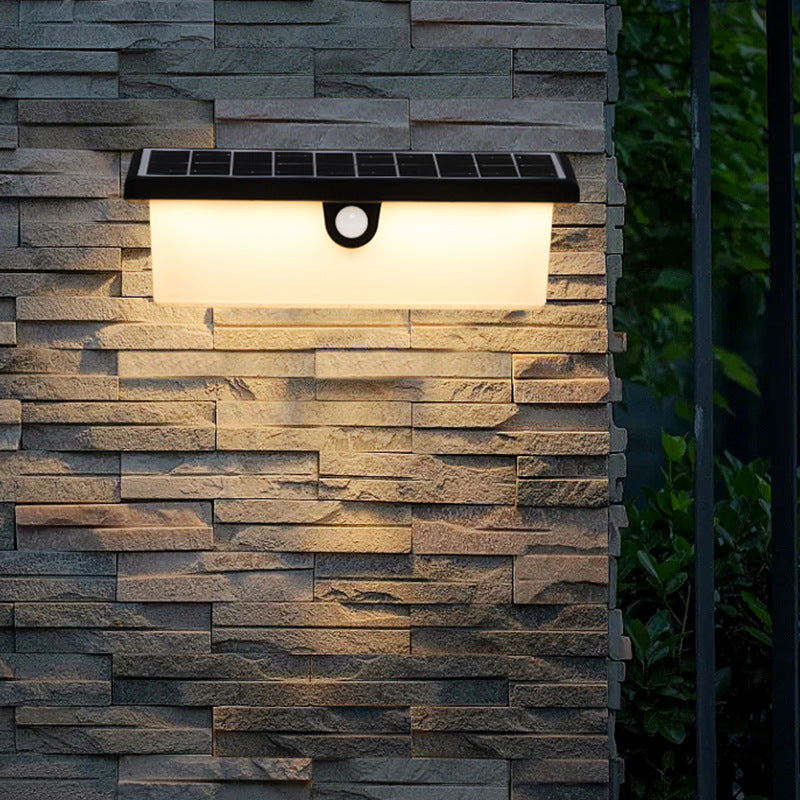 Rectangle PC ABS Garden Outdoor Light
