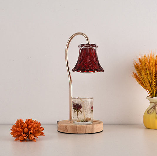 Classical Bellflower Melting Wax Table Lamp