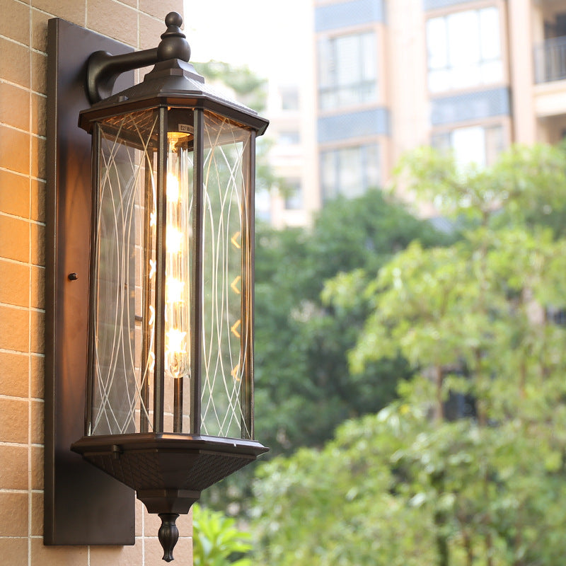Transparent Cage Outdoor Light