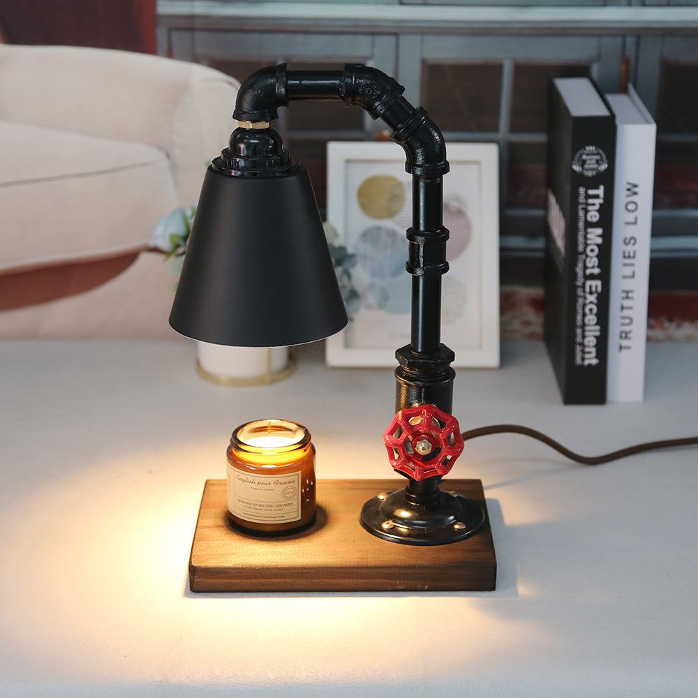 Plumbing Stainless Steel Aroma Table Lamp