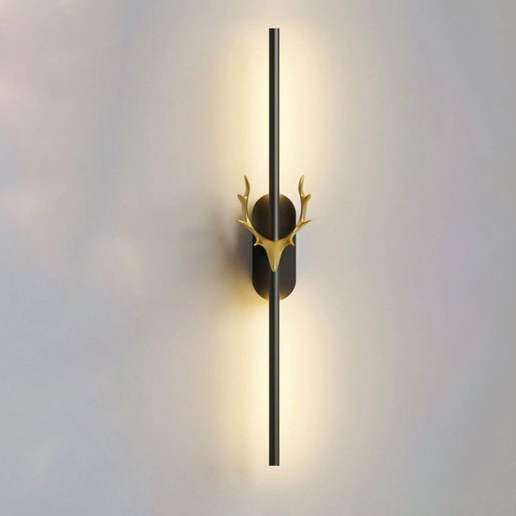 Aluminum Long Strip Antler Wall Lamp