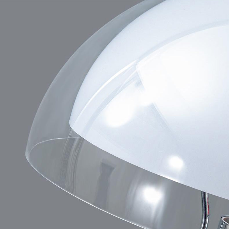 Half Round Long Acrylic Floor Lamp