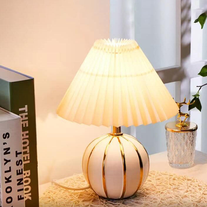 Ceramic Fabric Table Lamp