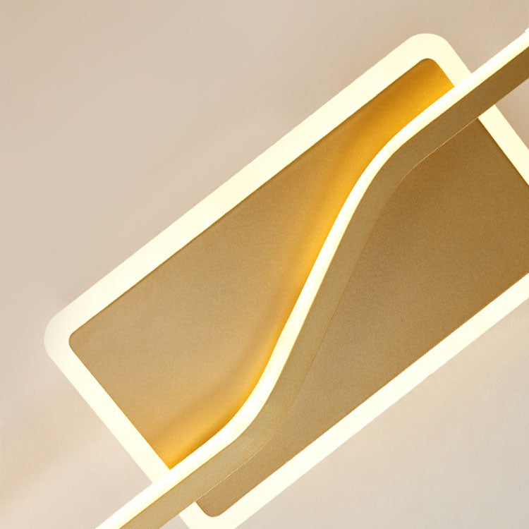 Bar Aluminum Silicone Acrylic Wall Lamp
