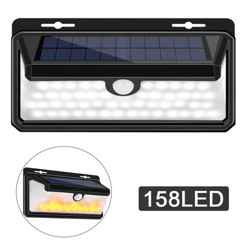 ABS PS Flame Trapezoid Outdoor Light
