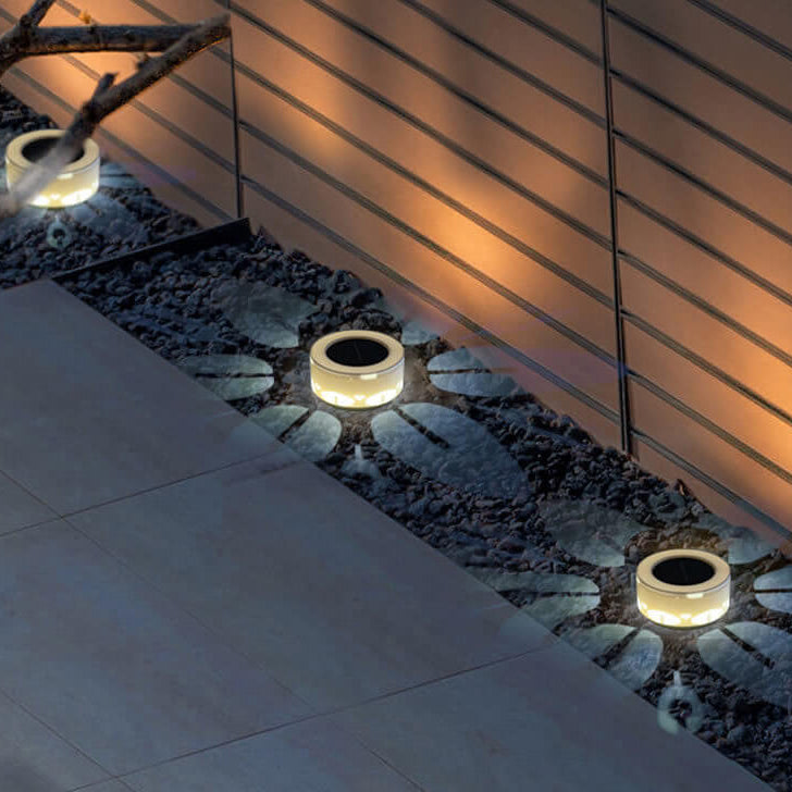 Round Acrylic Outdoor Light