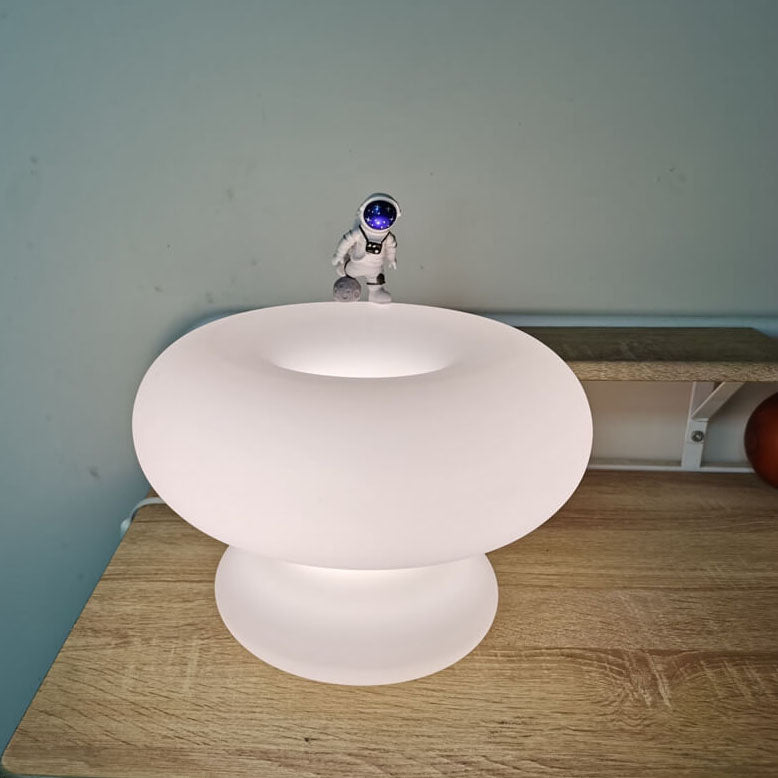 Donut Design Glass Table Lamp
