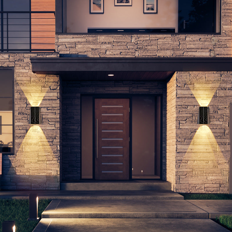 ABS Acrylic Cubic Patio Outdoor Light