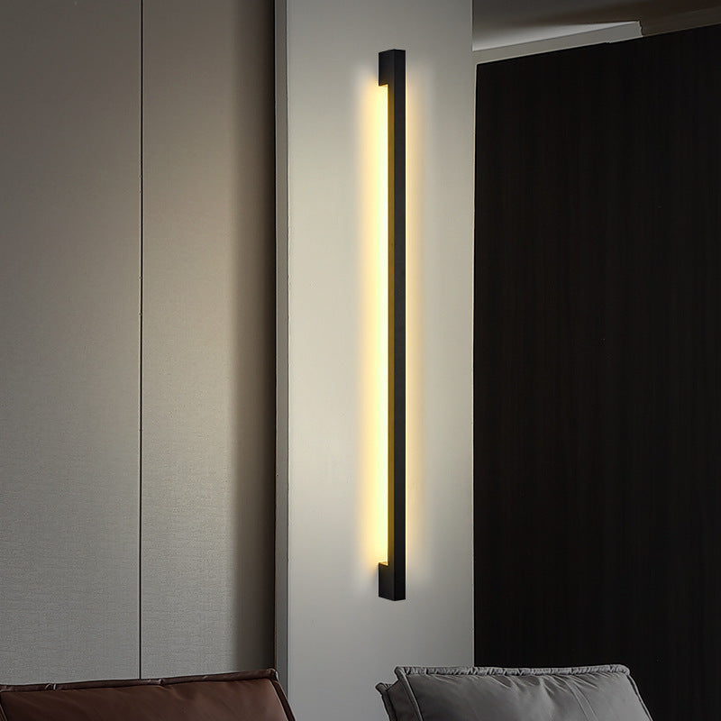 Long Strip Aluminum Silicone Wall Lamp
