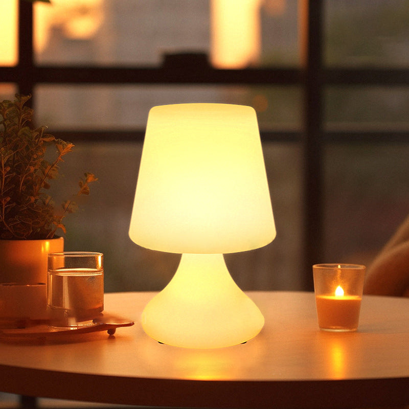 PE Cup Shape Table Outdoor Light