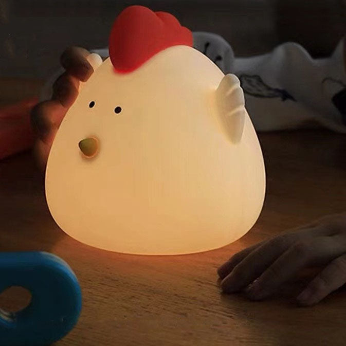 Cartoon Silicone Little Fat Table Lamp