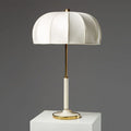 Dome Hardware Fabric Bedroom Table Lamp