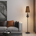 Fabric Cone Iron Living Floor Lamp