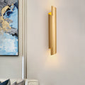 Irregular Cylinder Metal Living 2-Light Wall Lamp