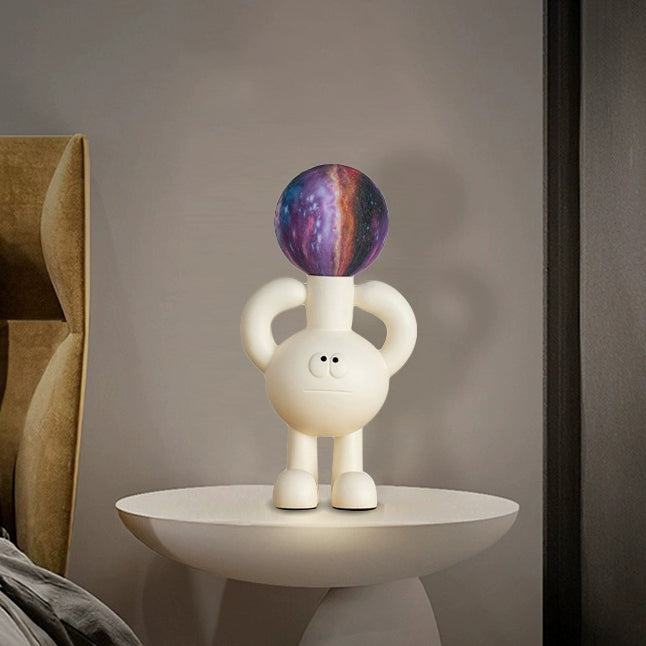Resin Glass Ball Cartoon Table Lamp