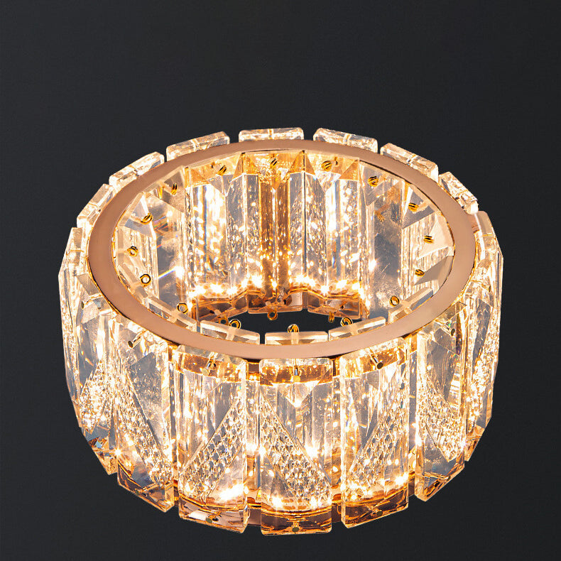 Crystal Ring Wall Lamp