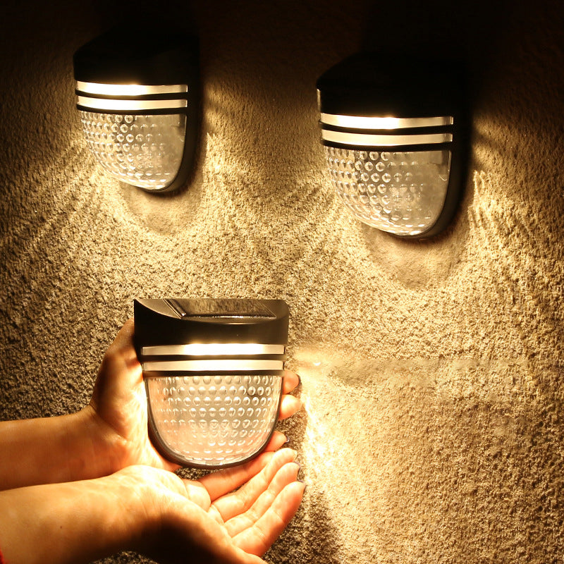 ABS PC Elliptical Honeycomb Outdoor Light