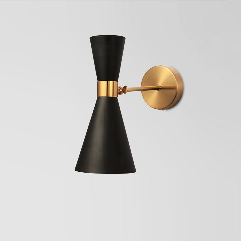 Iron Double-Ended Horn Shape Wall Lamp