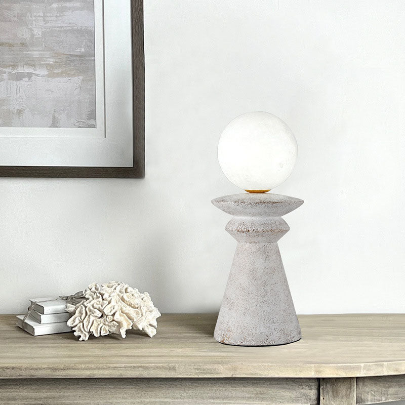 Style Moon Resin Table Lamp