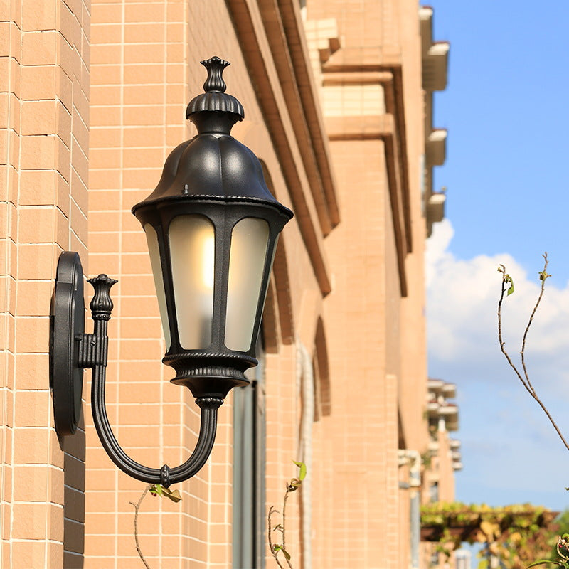 Round Aluminum Cylinder Garden Outdoor Light