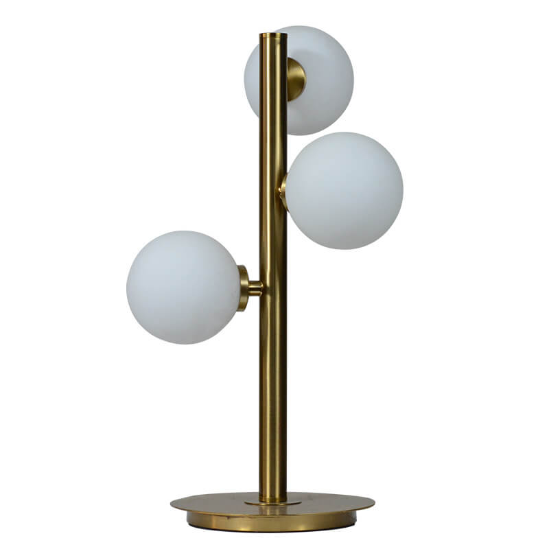 Magic Bean Glass Iron 3-Light Table Lamp