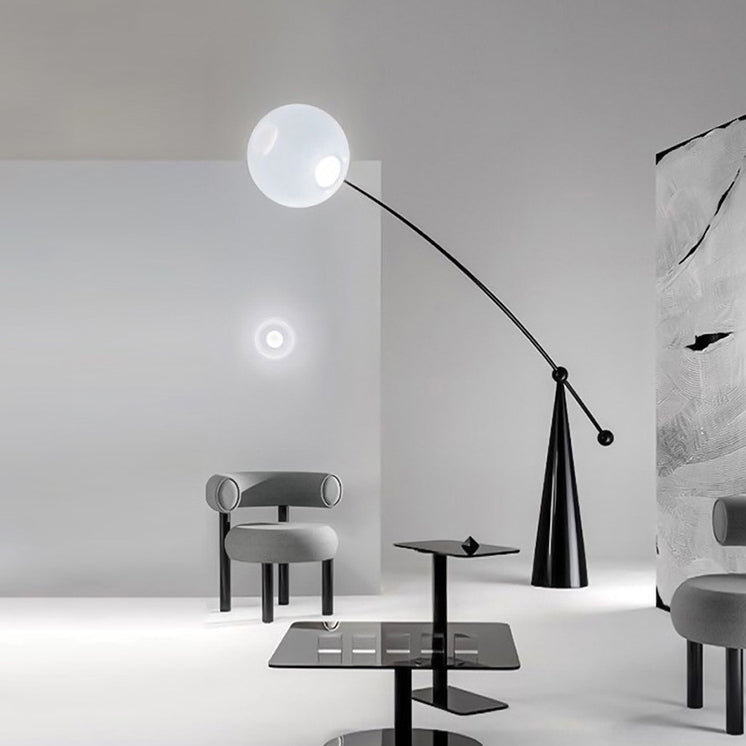 Contemporary Creative Tapered Base Floor Lamp
