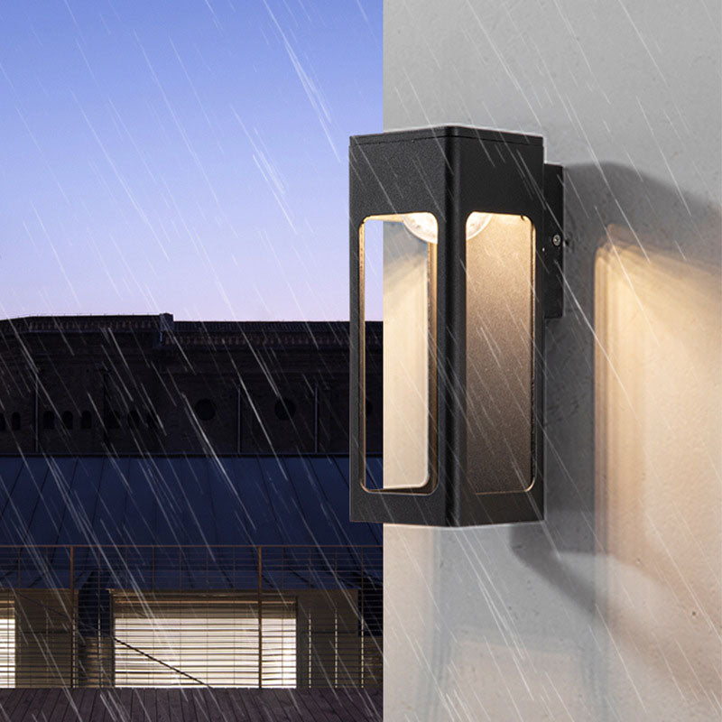 Rectangle Aluminum Patio Outdoor Light