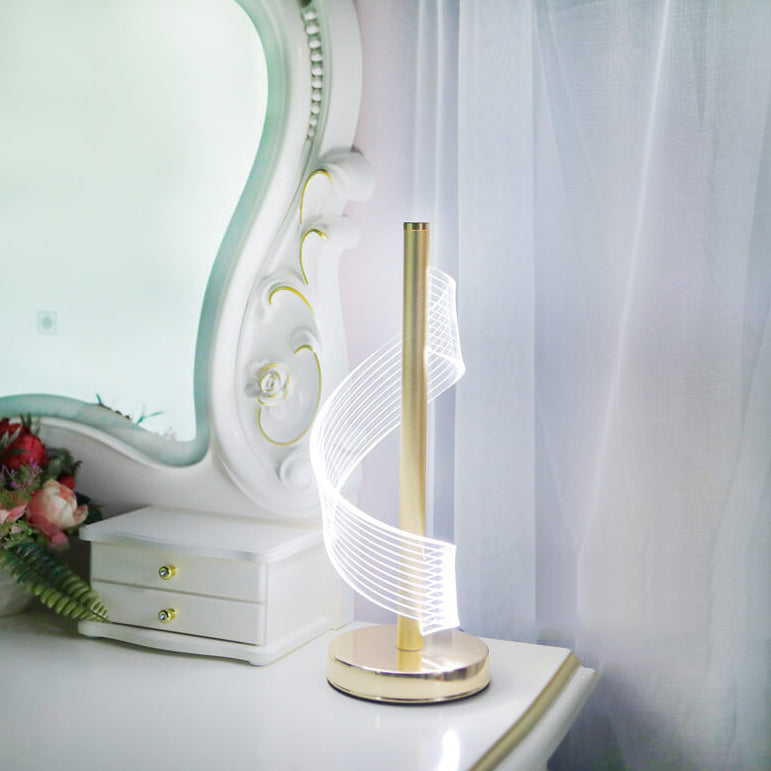 Acrylic Curve Table Lamp