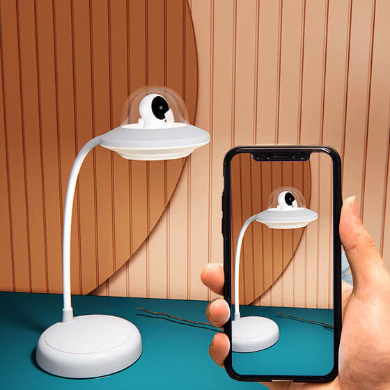 Astronaut Pure White Rechargeable Table Lamp