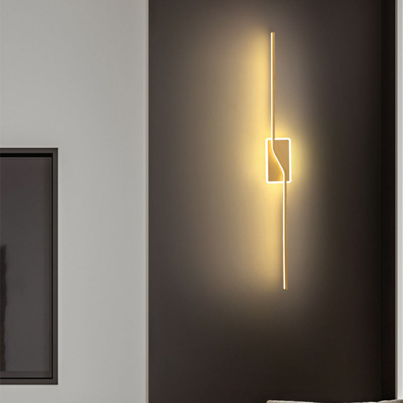 Bar Aluminum Silicone Acrylic Wall Lamp