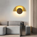 Half-Moon Round Iron Wall Lamp