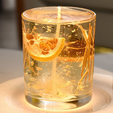 Marble Liftable Melting Wax 2-Light Table Lamp