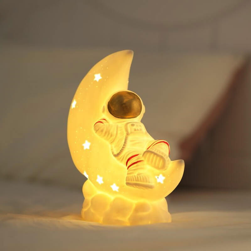 Astronaut Rabbit Rechargeable Night Table Lamp
