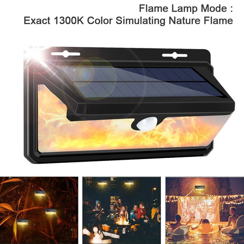 ABS PS Flame Trapezoid Outdoor Light