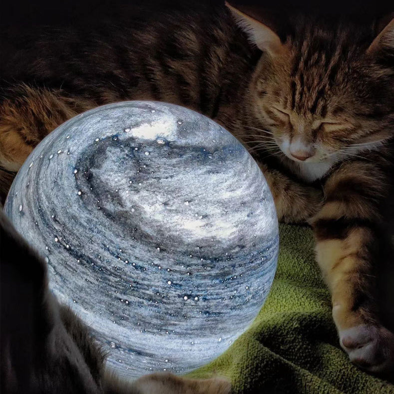 Planet Orb Night Table Lamp