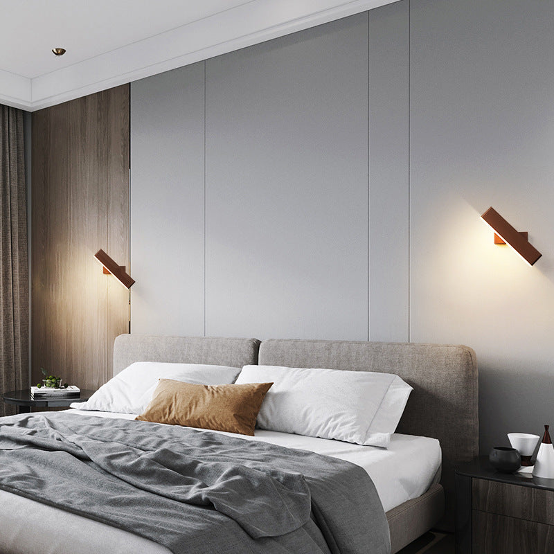 Rectangular Aluminum Acrylic Wall Lamp