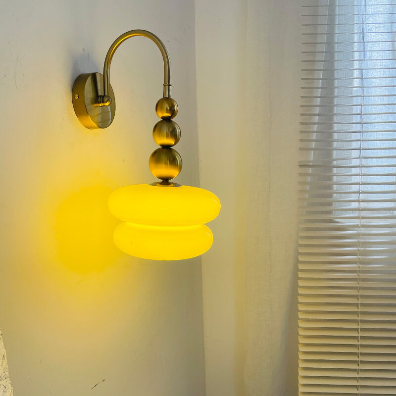 Macaron Cream Gourd Design Wall Lamp