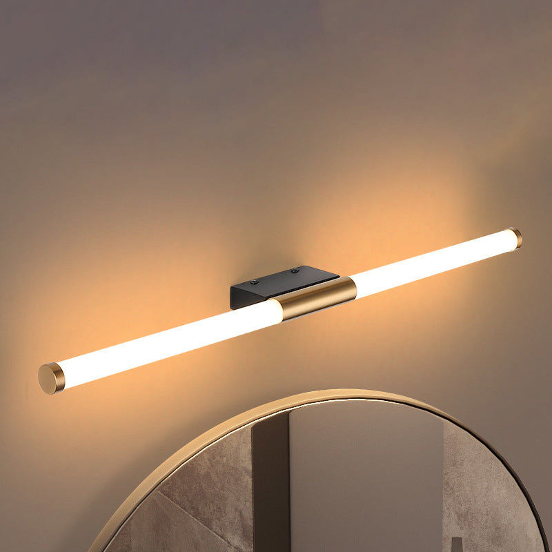 Long Cylinder Rectangle Iron Wall Lamp