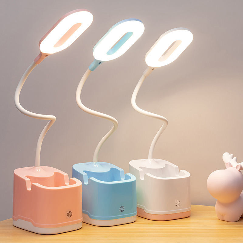 Solid Color Foldable Eye Table Lamp