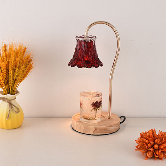 Classical Bellflower Melting Wax Table Lamp