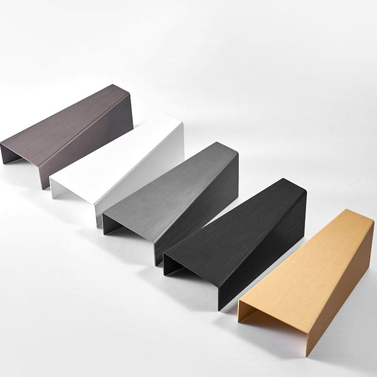 Brushed Aluminum Geometric Square Wall Lamp