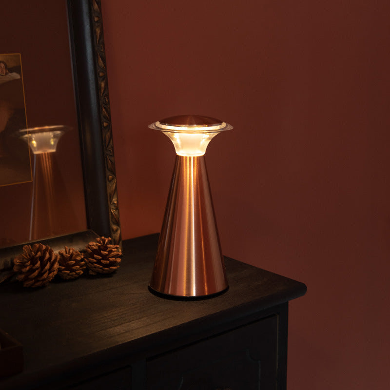 Mushroom Acrylic Column Table Lamp