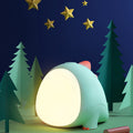 Cartoon Dinosaur Silicone Timer Table Lamp