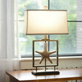 Fabric Marine Starfish Table Lamp