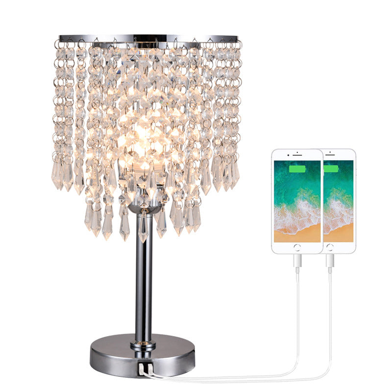 Decorative Crystal Table Lamp
