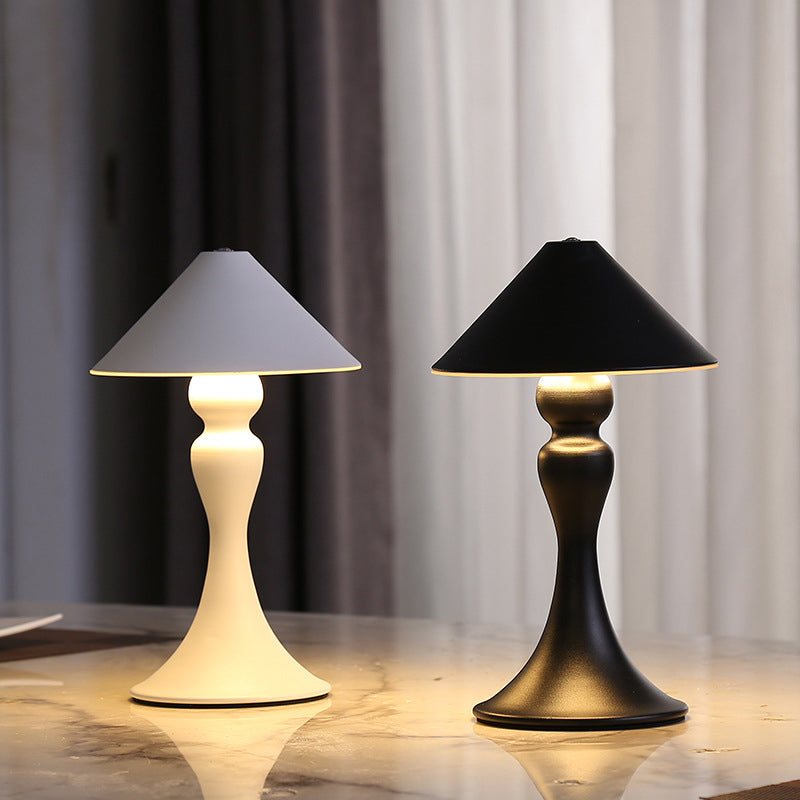 Conical Hardware Bedroom Table Lamp