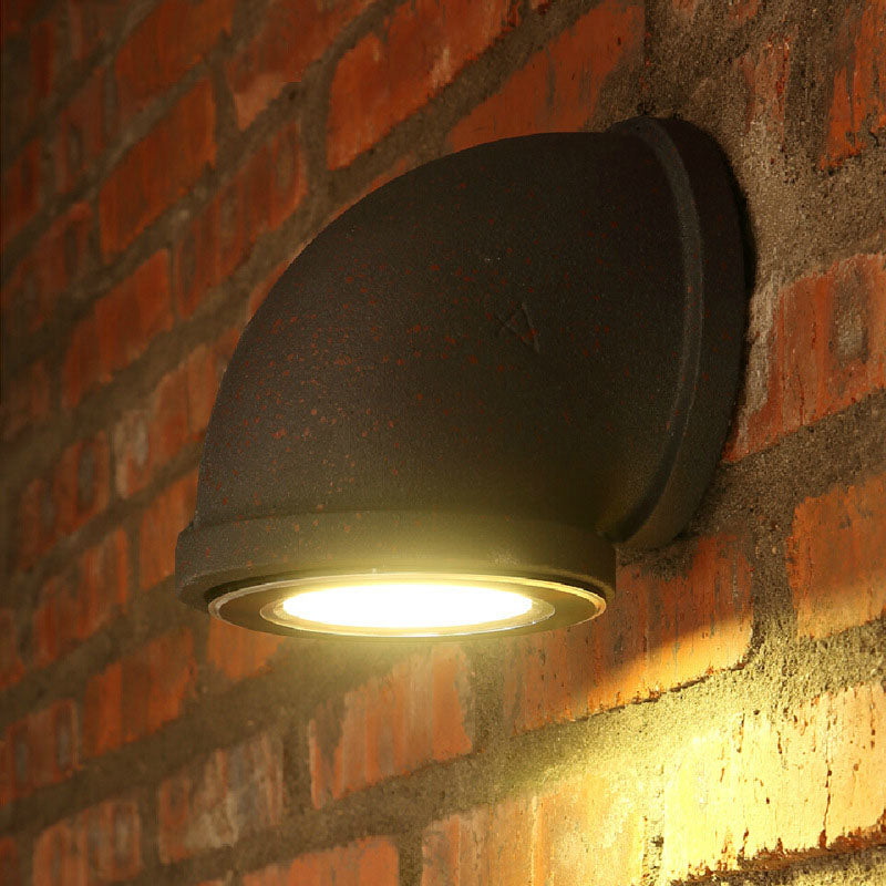 Tubular Iron Living Room Wall Lamp