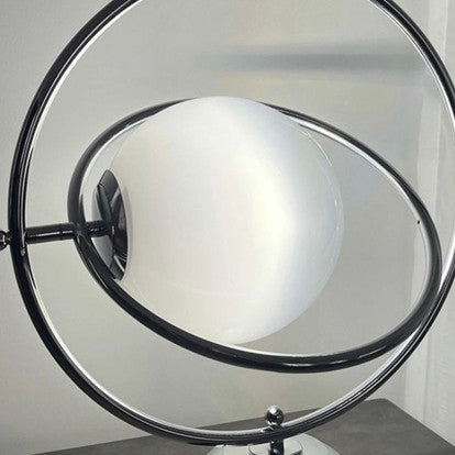 Rotatable Glass Planet Hardware Table Lamp